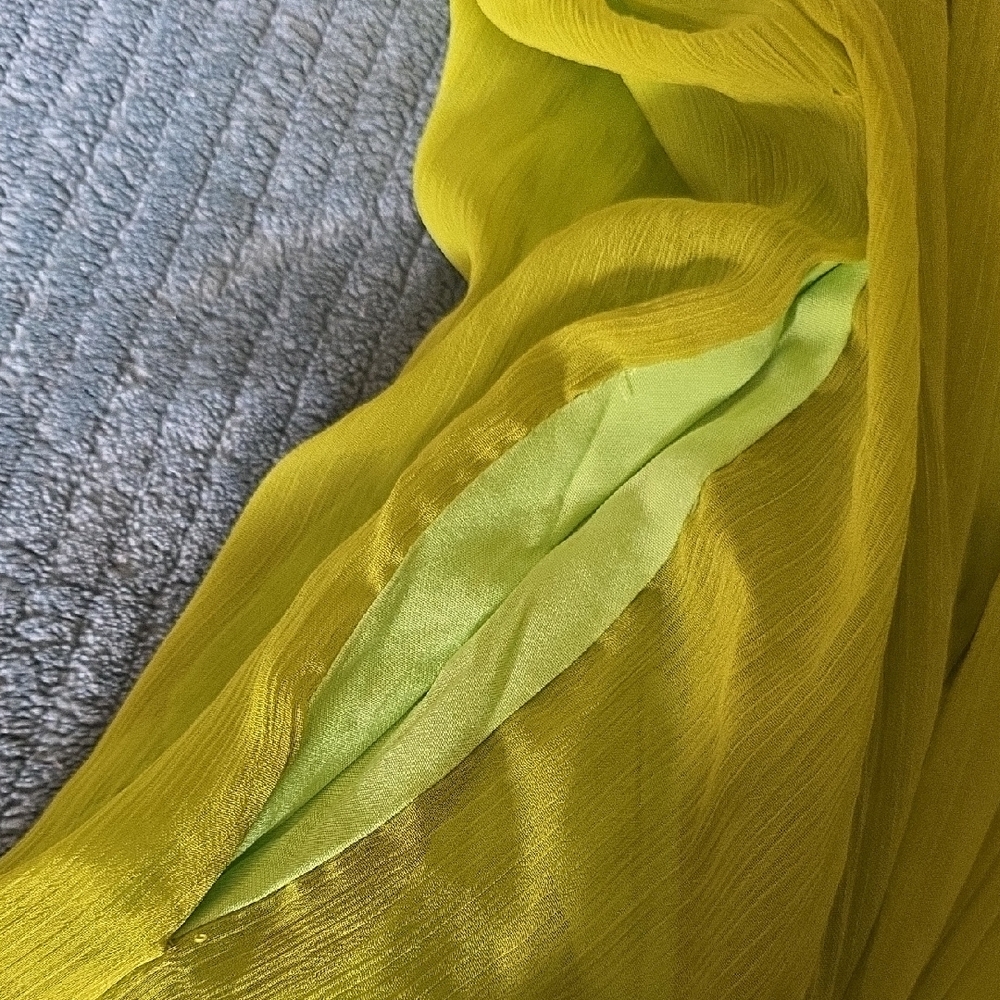 Lime Green Women's Jumpsuit - Picture 5 of 5